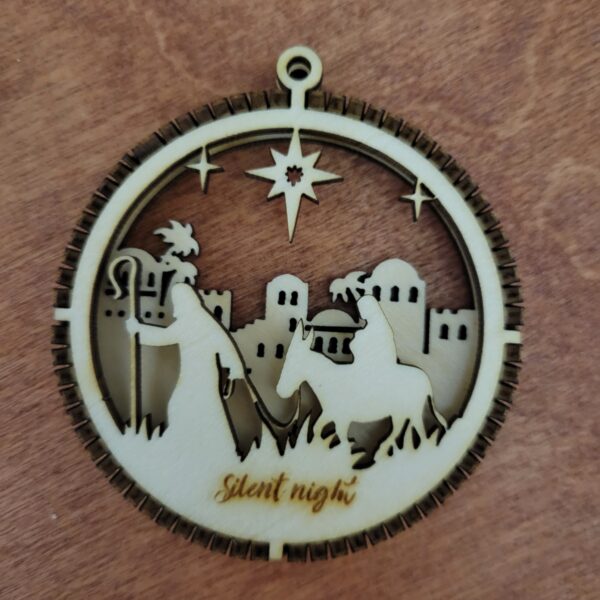 Christmas Ornament - Mary and Joseph