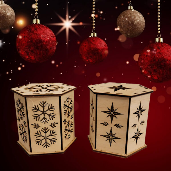 Hexagon Christmas Lantern
