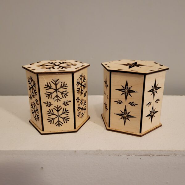 Hexagon Christmas Lantern - Image 8