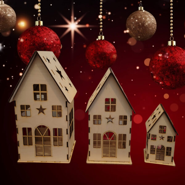 Christmas Lantern Houses