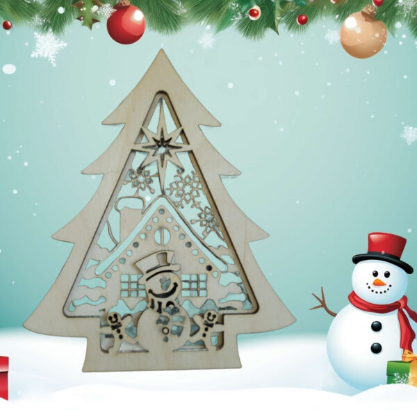 Tree Christmas Lantern - Image 4