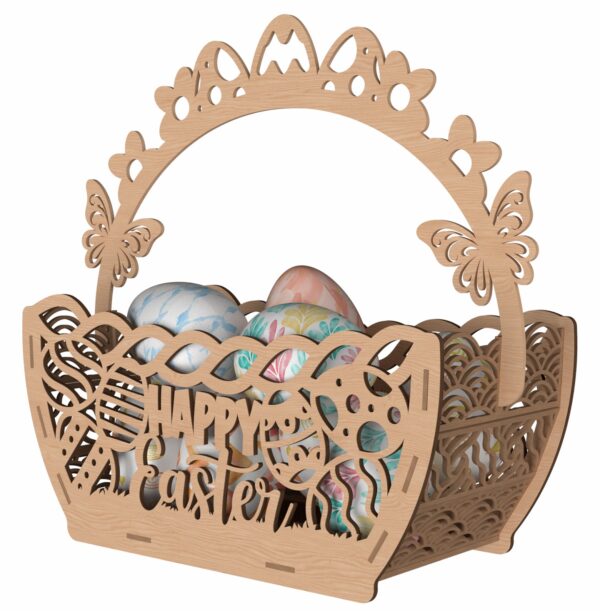 Elegant Easter Display Basket - Image 5