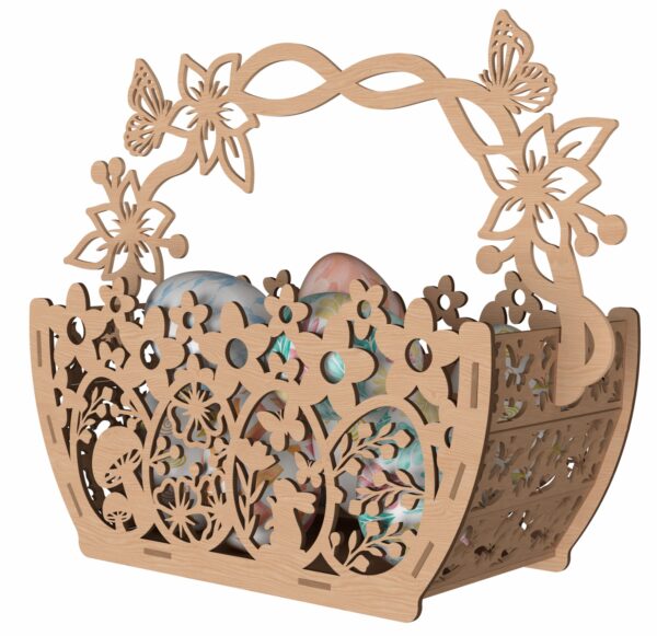 Elegant Easter Display Basket - Image 4