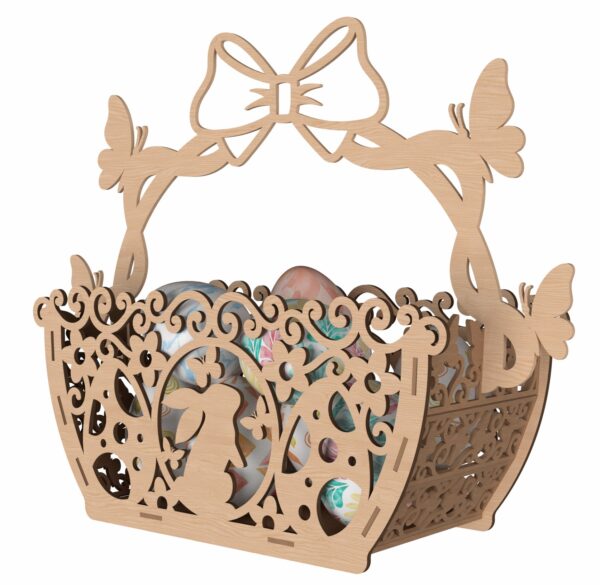 Elegant Easter Display Basket - Image 3