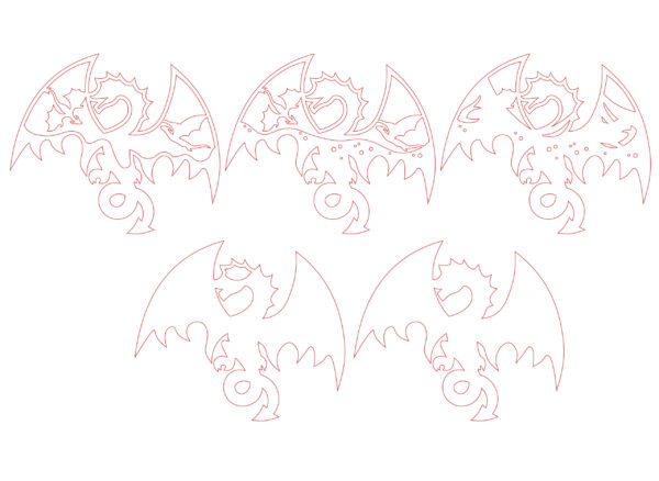 5-Layer Wooden Dragon Art Kit - Image 16